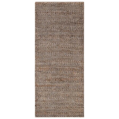 Safavieh 2 ft.-3 in. x 16 ft. Natural Fiber Rectangle Rustic Rug - Beige NF212B-216